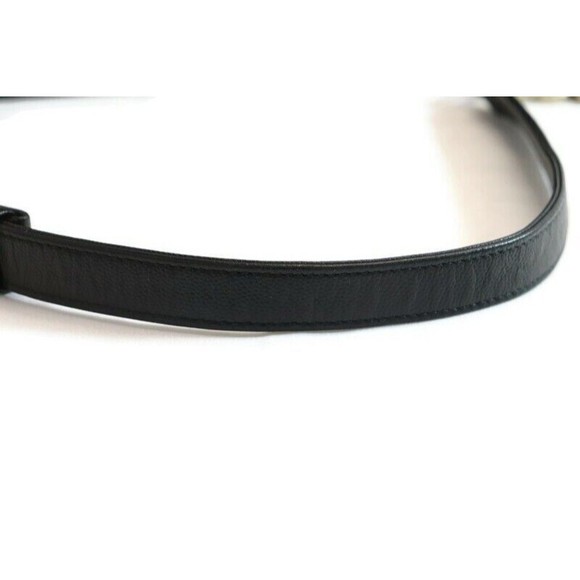 CHANEL - Quilted Black Caviar Leather BOY FLAP Shoulder Bag w/Authenticity Card - Picture 15 of 16